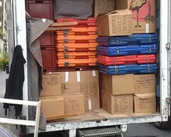 déménagement groupé pour particuliers chargement de camion Accordem  